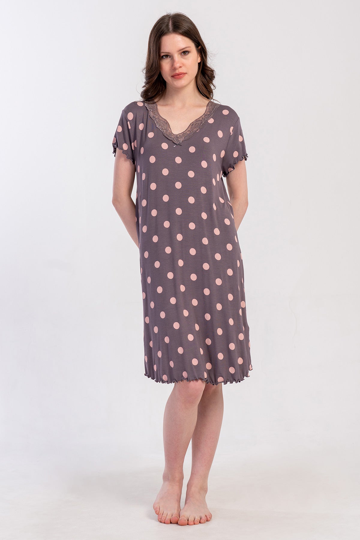 Woman Viscon Big Size Meny Tunic