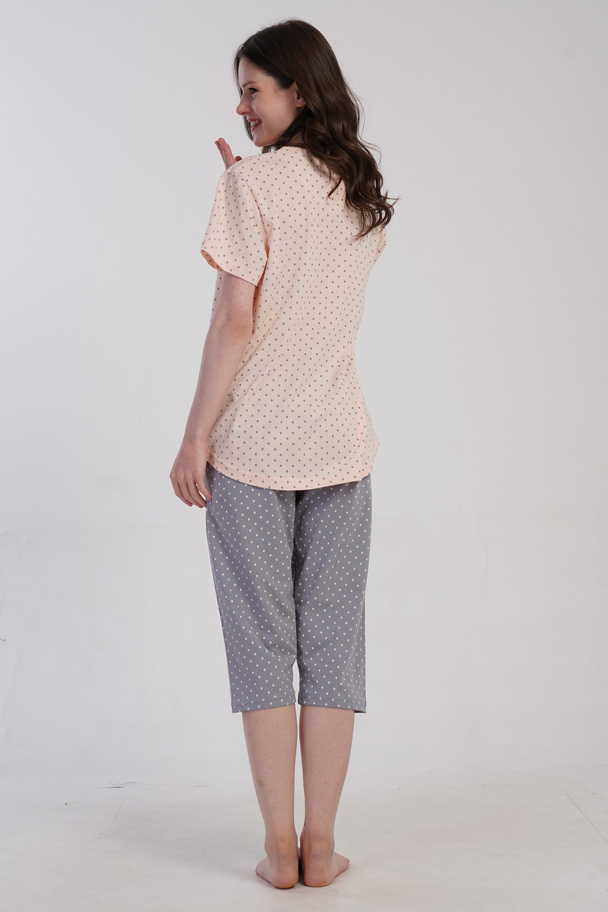 KADIN P.SUPREM XXL O YAKA KISA KOL ETEGI OVAL KAPRI TAKIM