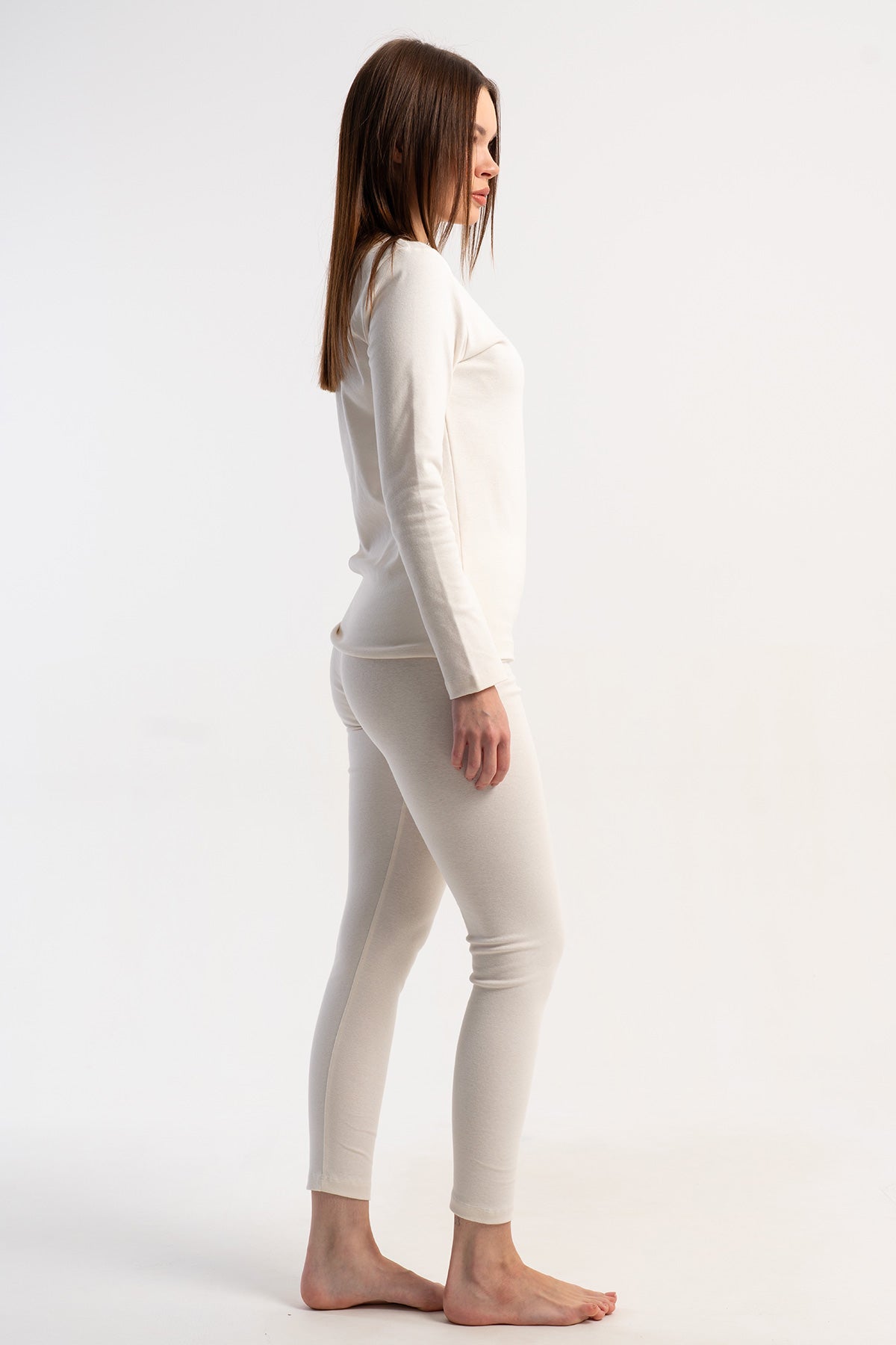 KADIN RIBANA UZUN KOL UZUN PACA PACA İÇLİK TAKIM