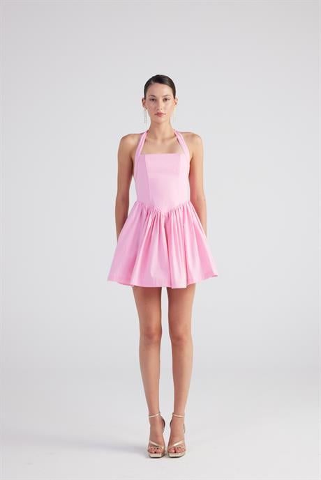 Teresa Elbise Pembe Pembe L