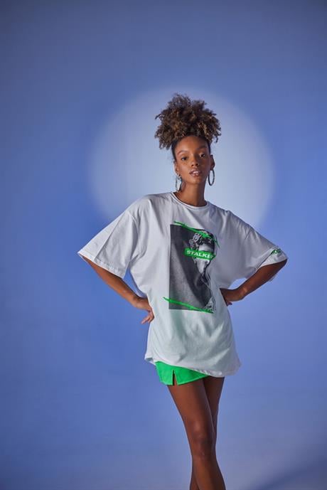 Stalker T-Shirt Beyaz Beyaz STD