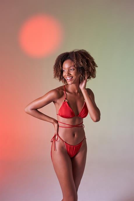 Delphi Bikini Altı Kırmızı Kırmızı M