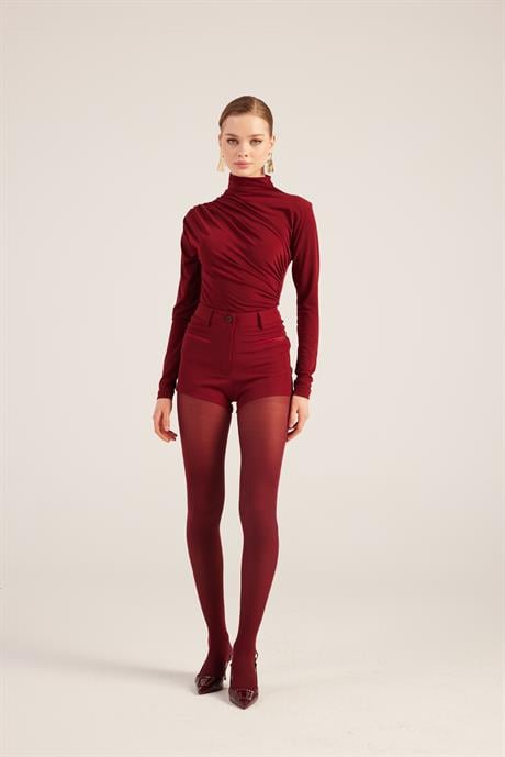 Bailey Şort Bordo Bordo L