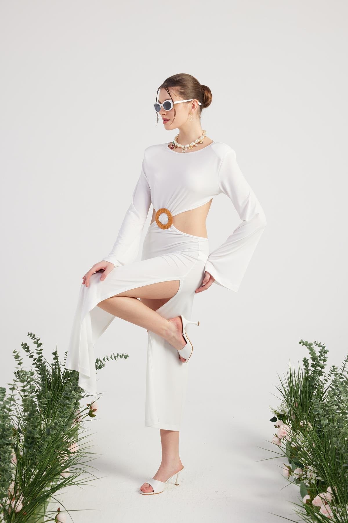 Cameron Elbise Beyaz