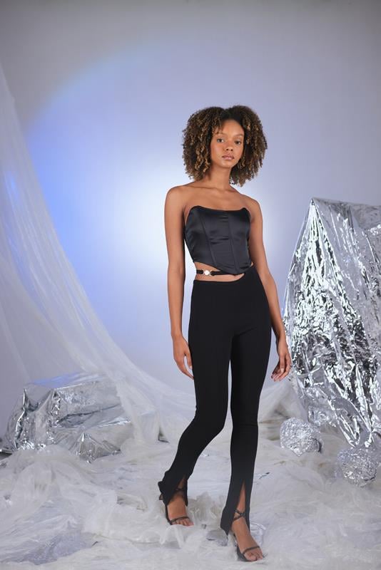 Jewel Pantolon Siyah Siyah L