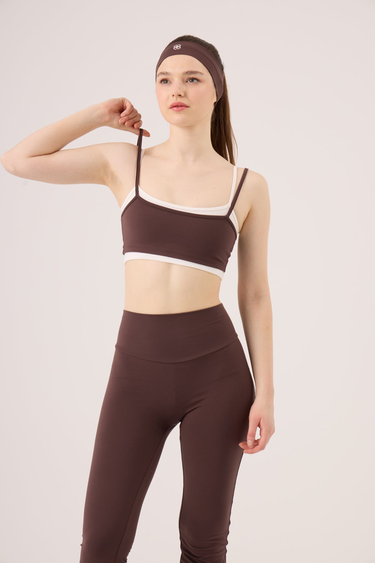 Çift Katlı Askılı Fabiola Büstiyer Kahve Kahve L