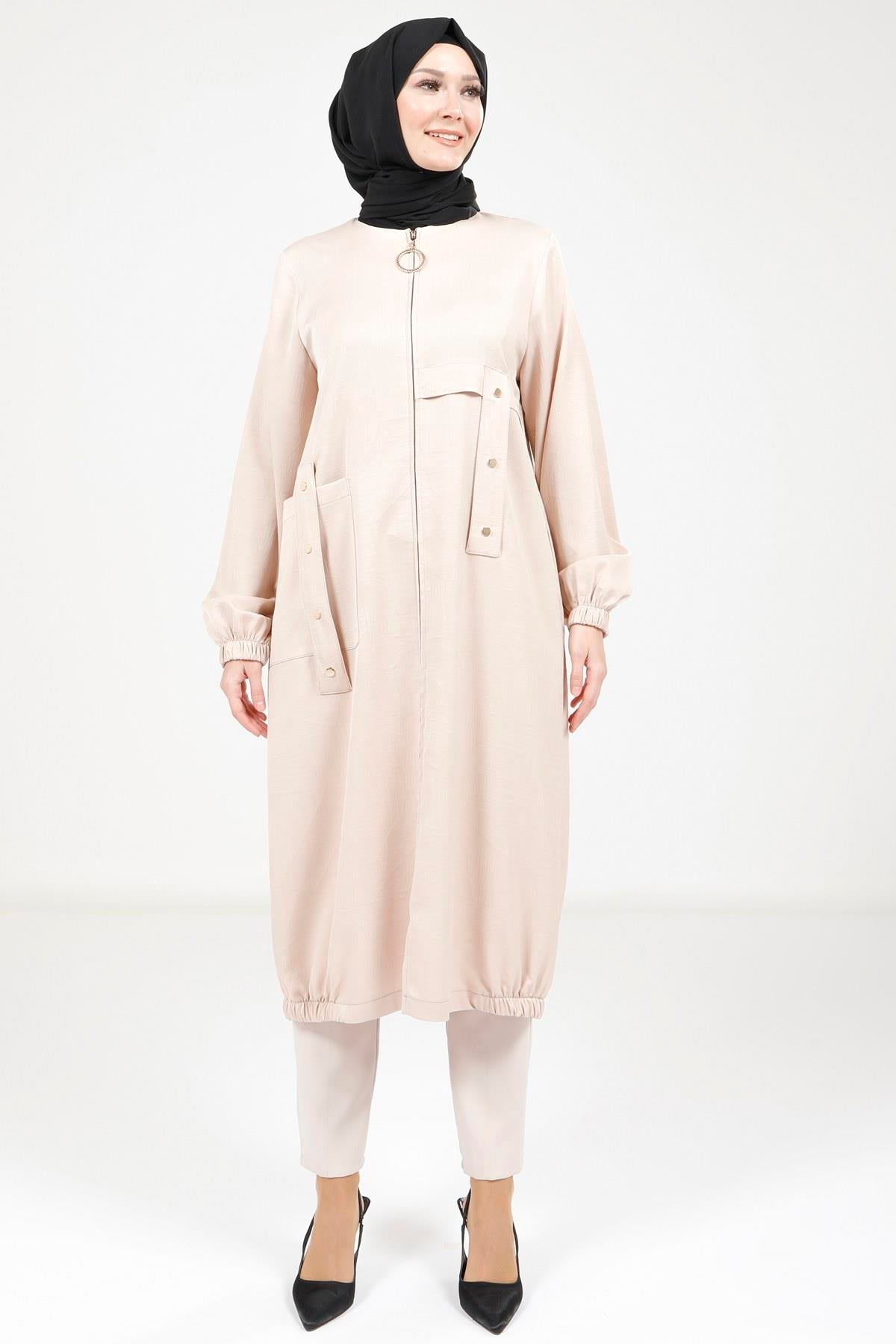 9238 Fermuarlı Giy Çık