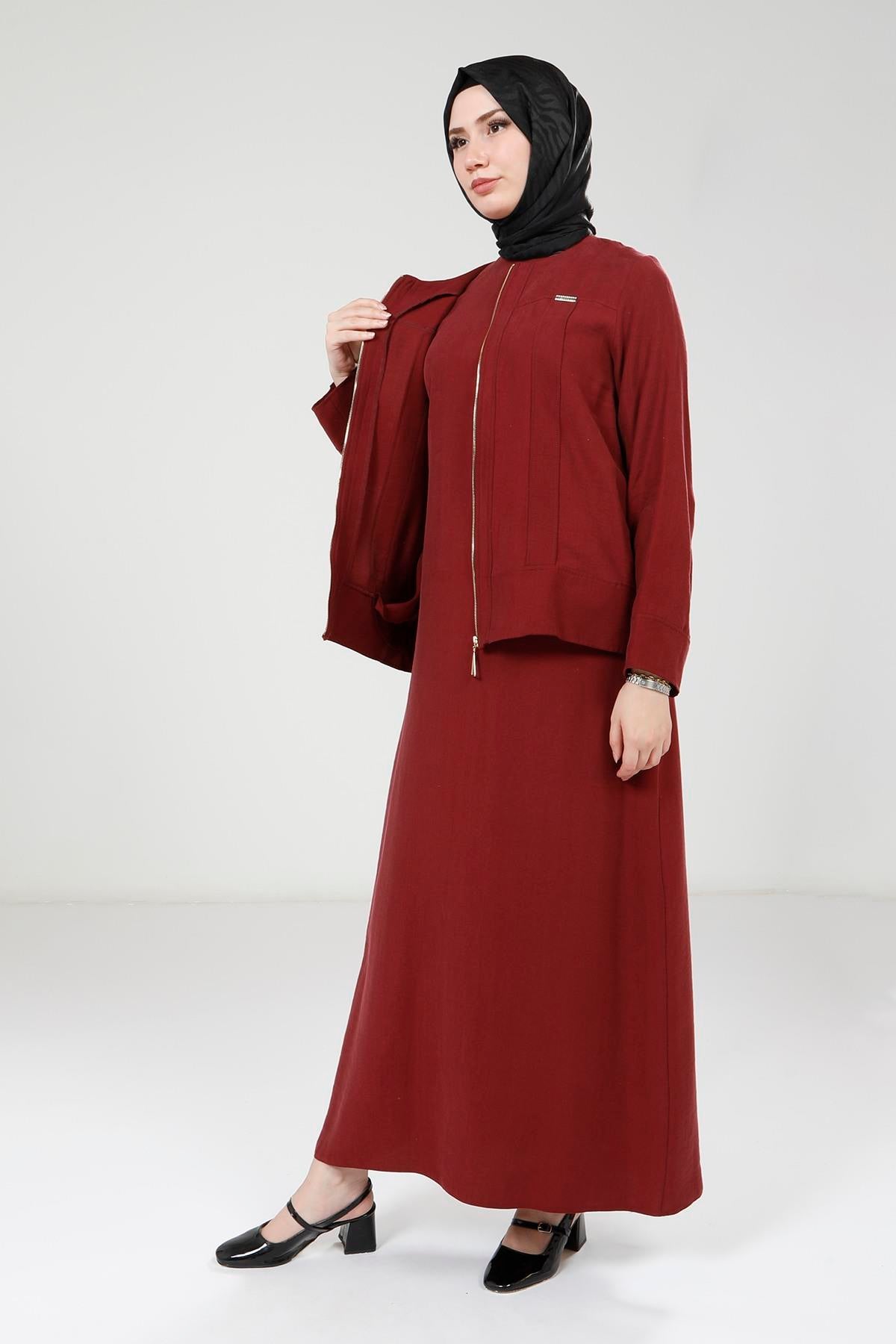 9399 Elbise Ceketli