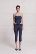 Jean Görünümlü Venus Capri Pantolon Lacivert