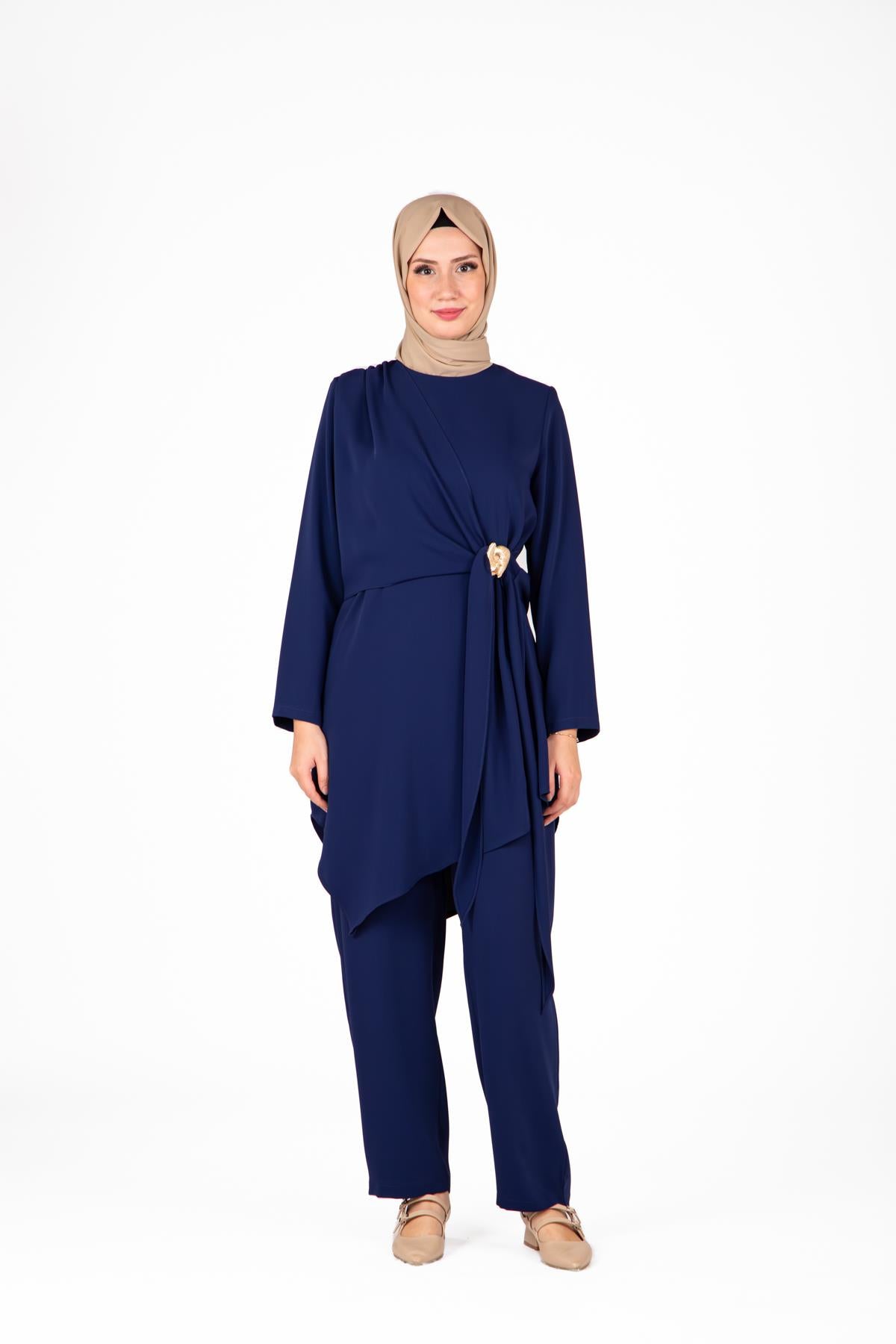 9425 Pantolon Tunik İkili Takım