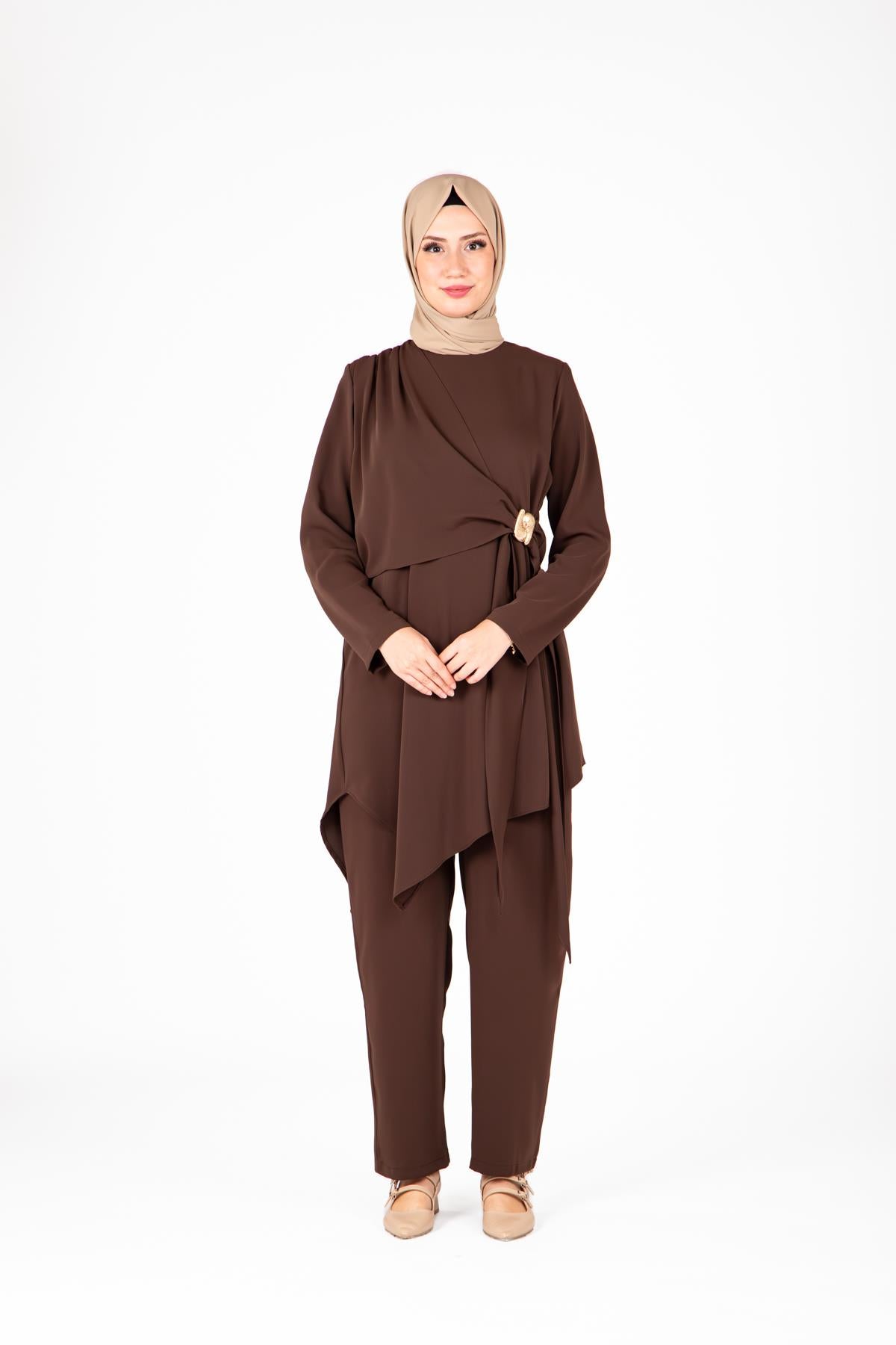 9425 Pantolon Tunik İkili Takım