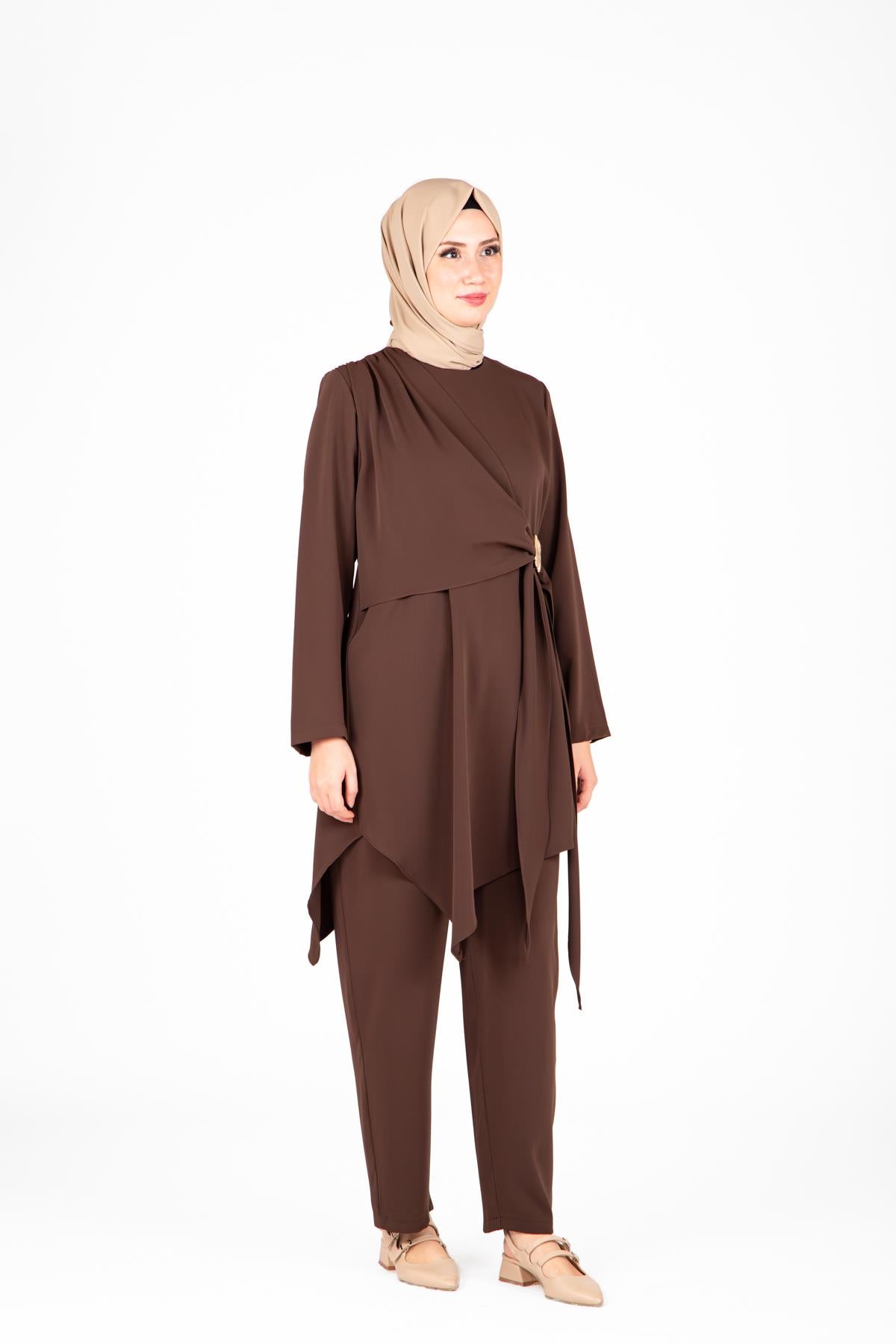 9425 Pantolon Tunik İkili Takım