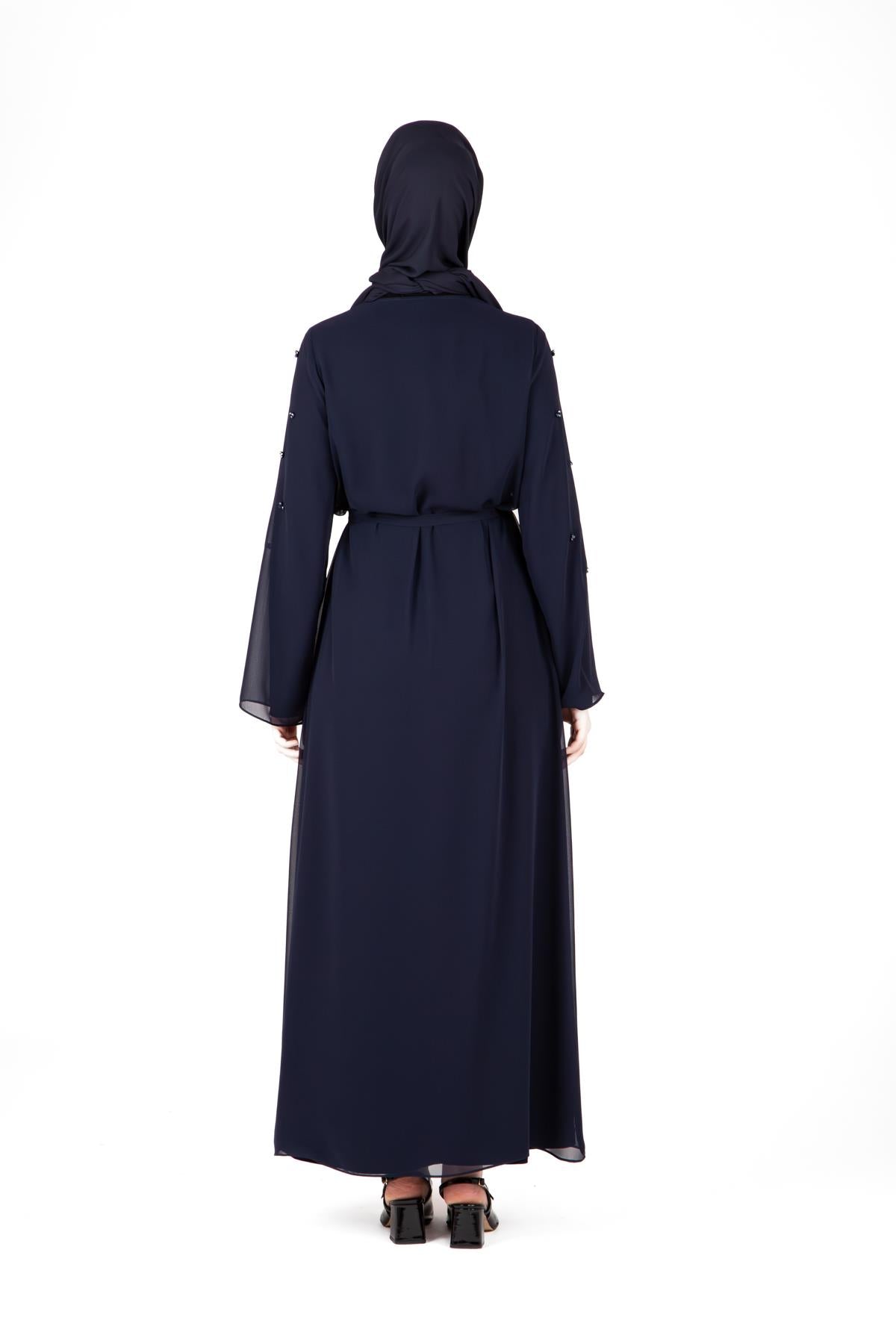 9433 Boncuklu Abaya