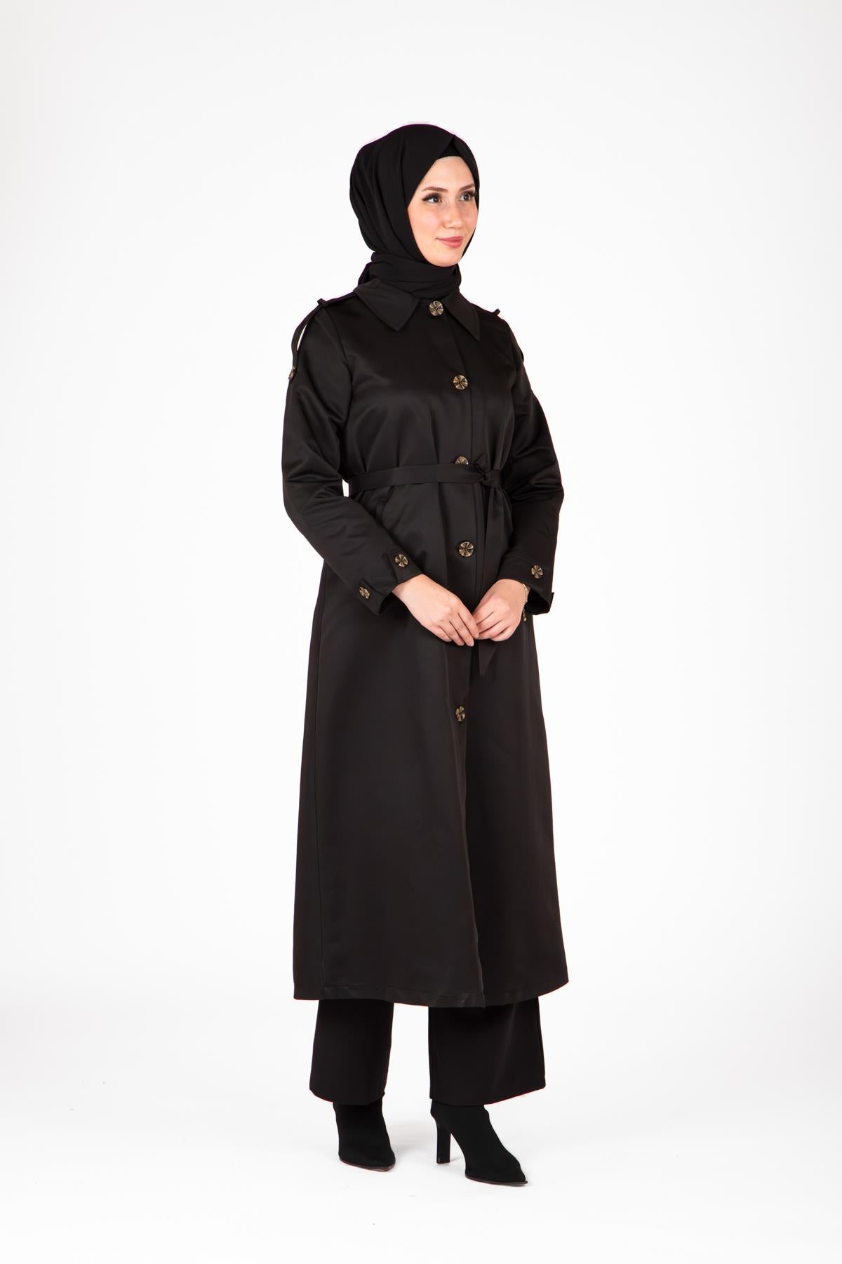 9438 Long Trench Coat