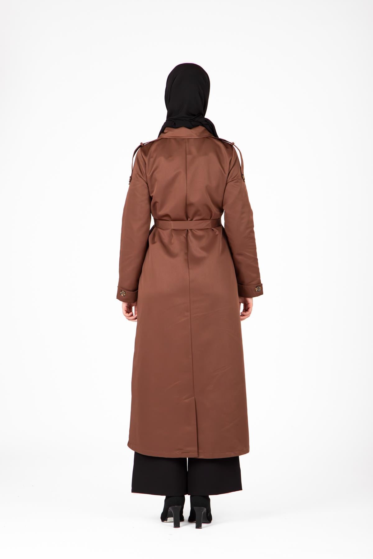 9438 Long Trench Coat