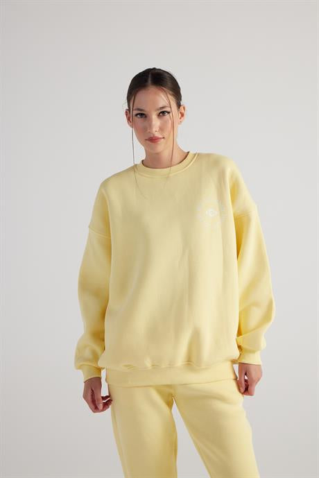 Fine Sweatshirt Sarı