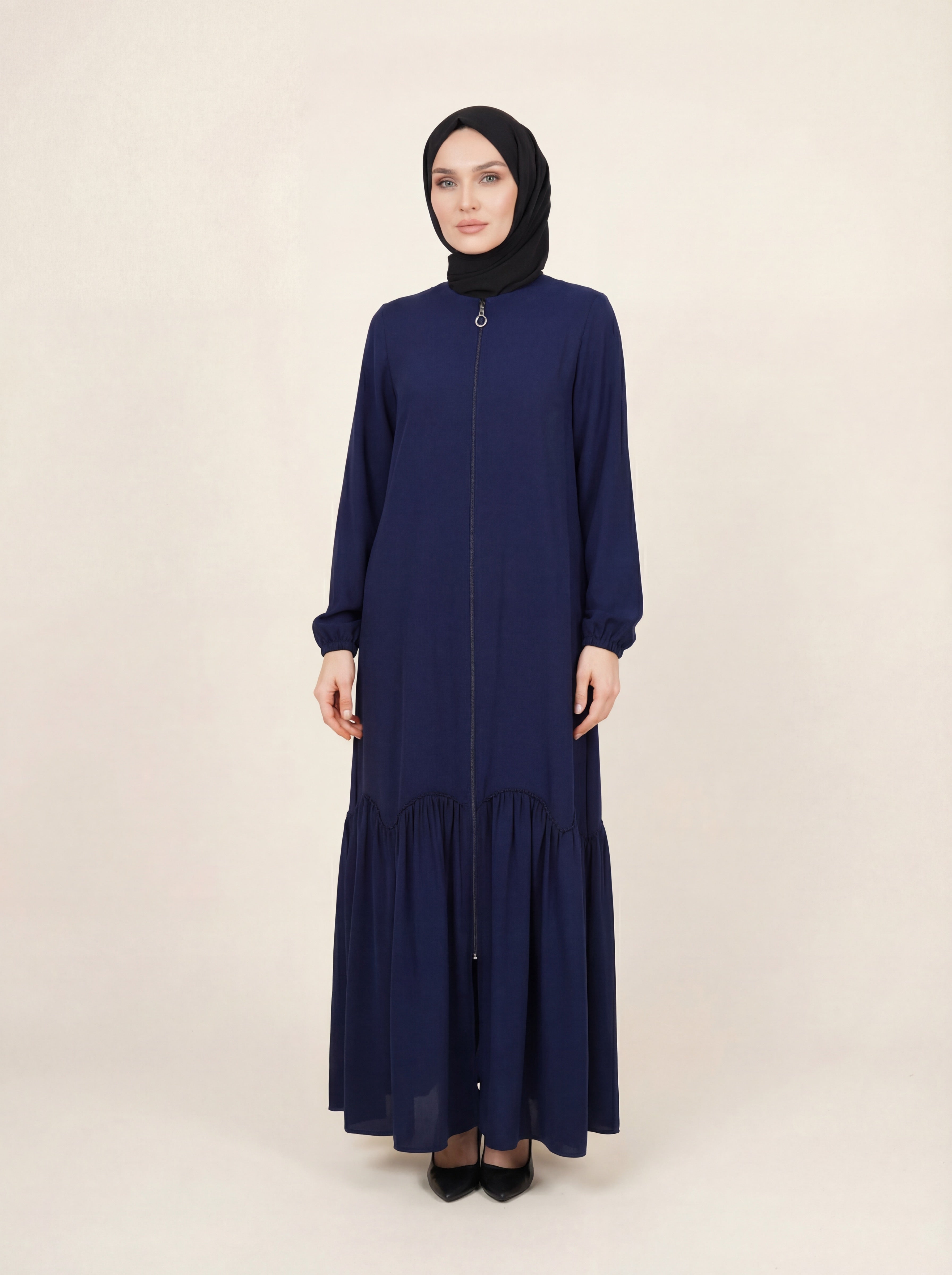 9565 Fırfırlı Ferace
