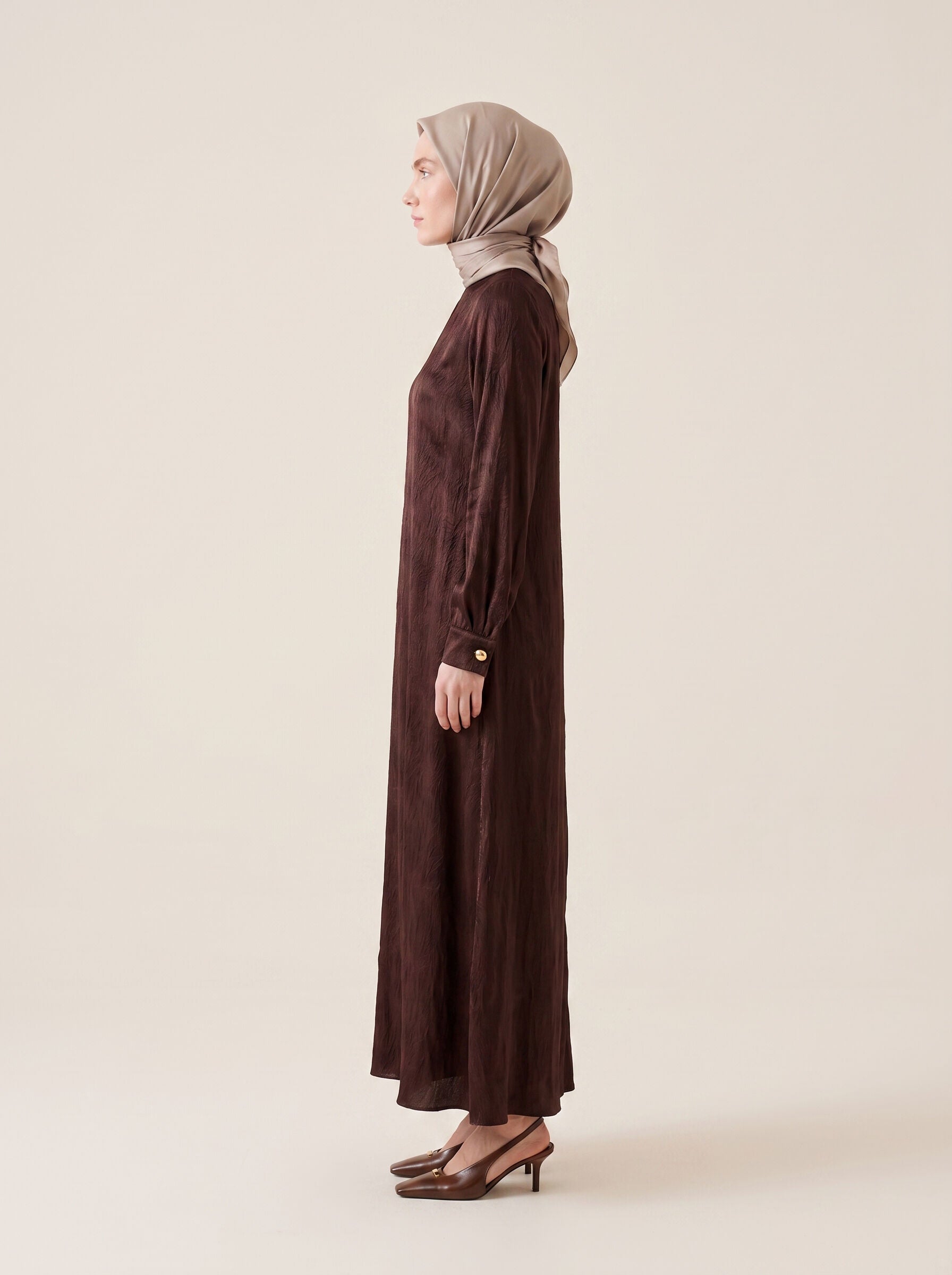 9728-2 Desenli Elbise