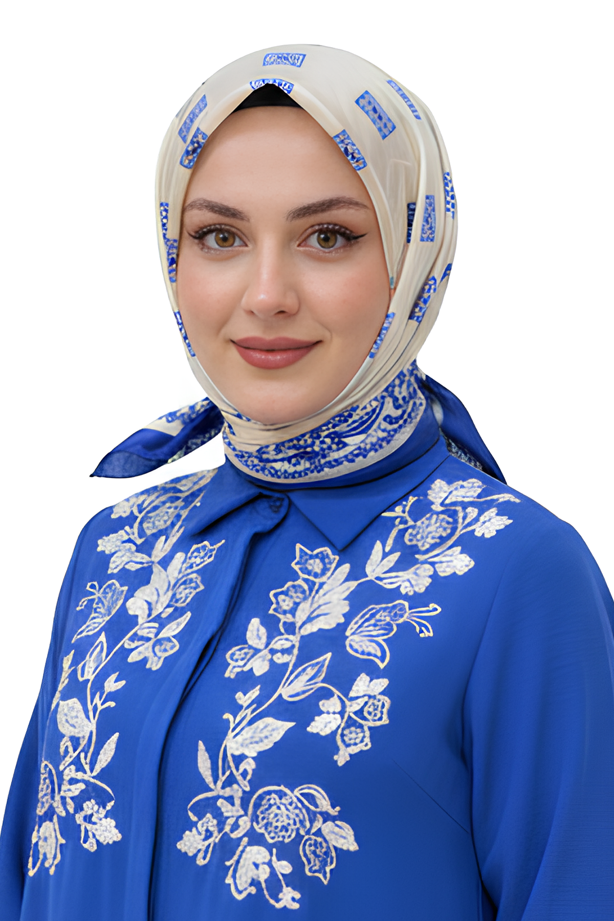 DESENLİ KRİSTAL EŞARP