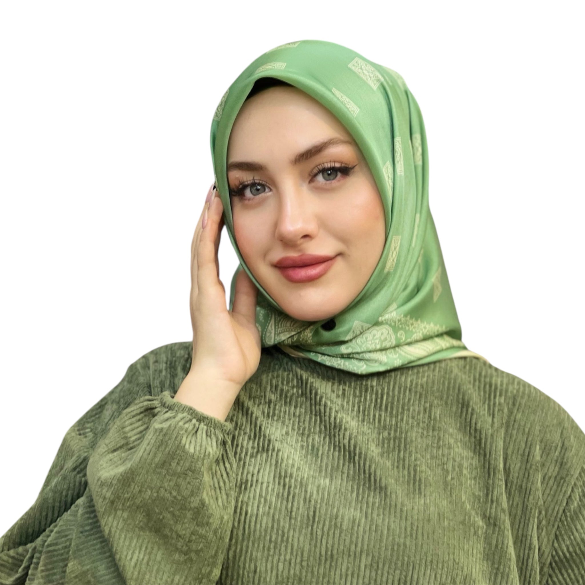 DESENLİ KRİSTAL EŞARP