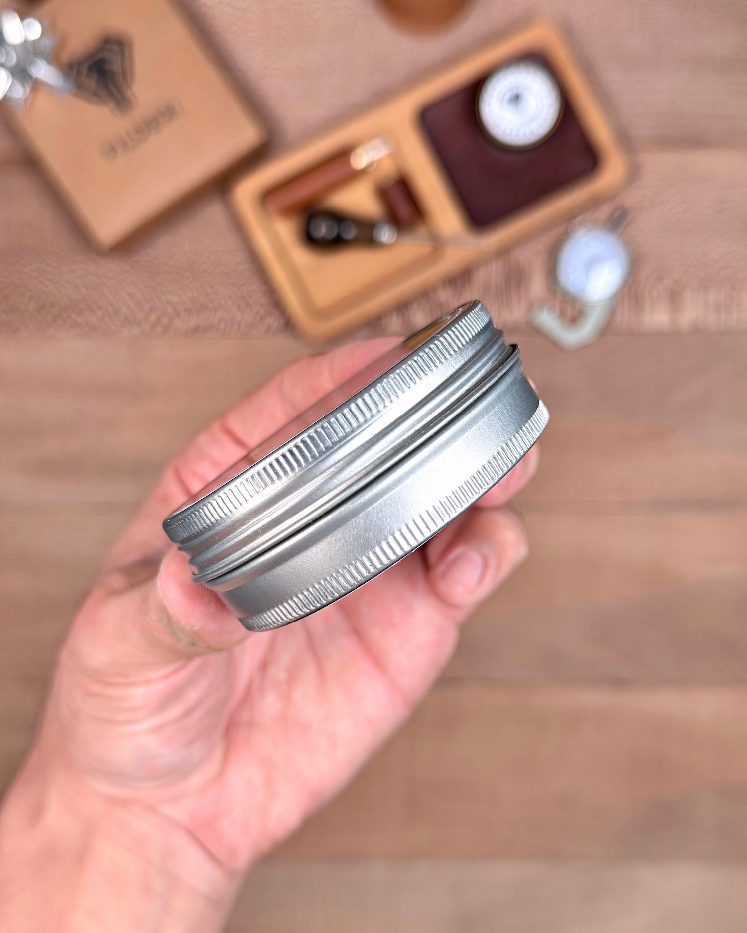 Hakiki Deri Bakım Kremi Metal Kutulu 90 ml