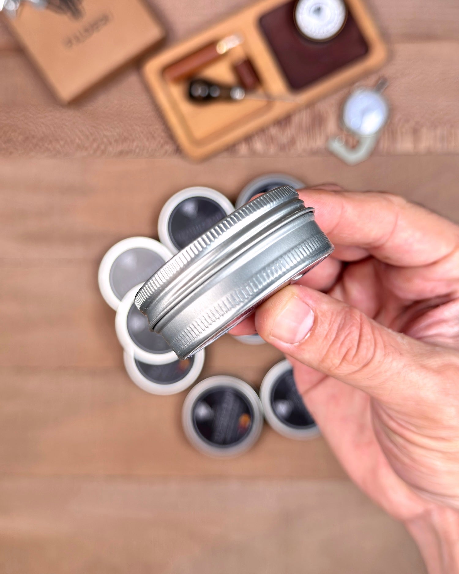 Hakiki Deri Bakım Kremi Metal Kutulu 30 ml