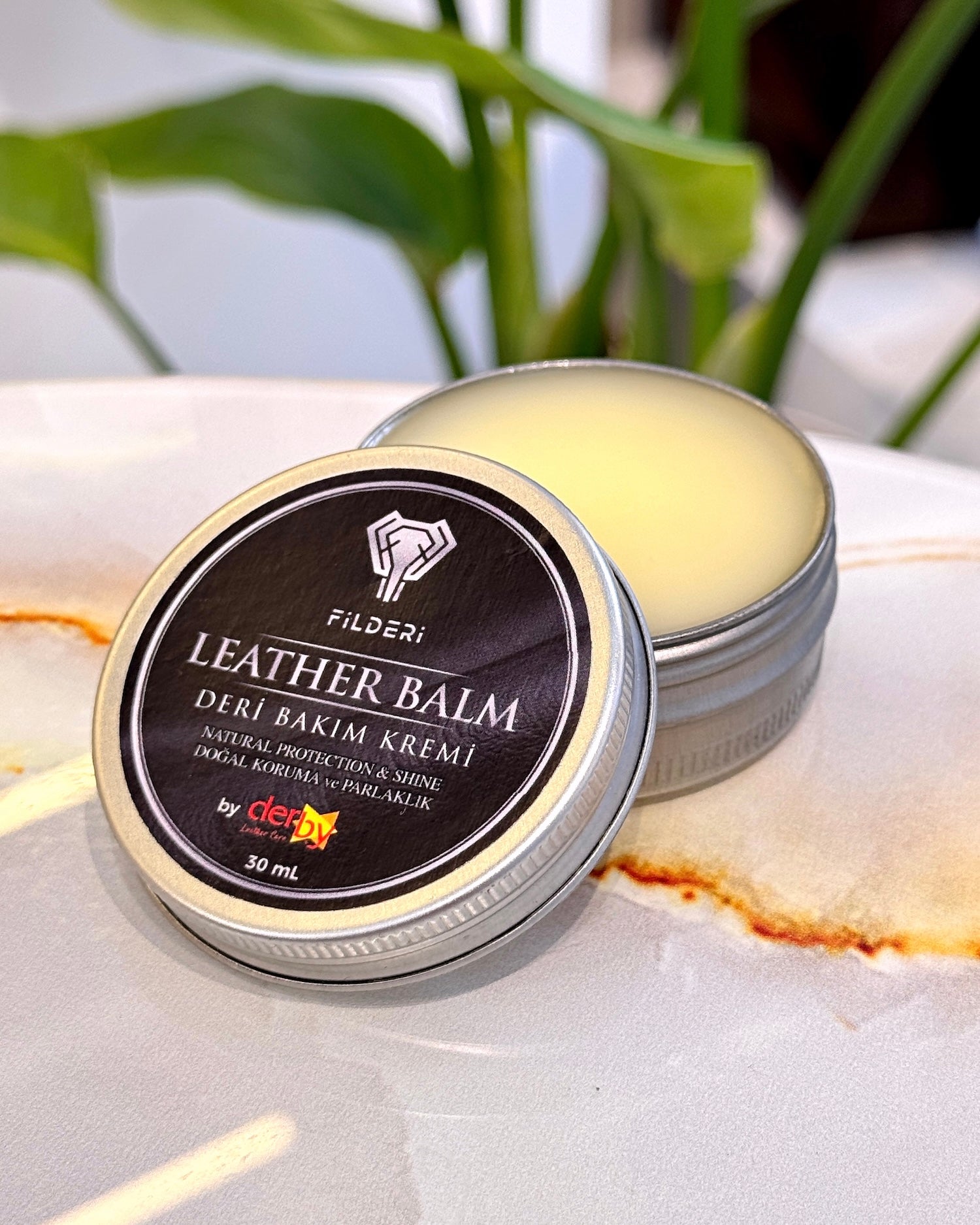 Hakiki Deri Bakım Kremi Metal Kutulu 30 ml