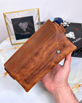 Men's Handbag – Genuine Leather, Premium Hazelnut Color | 2056