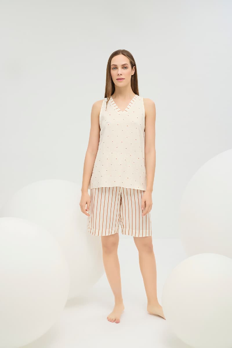 16725 Kadın Şort Takım