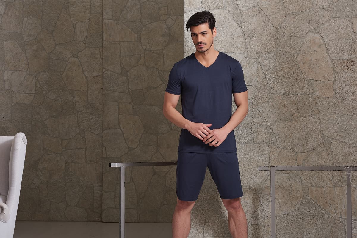 9084 Erkek Şort Takım