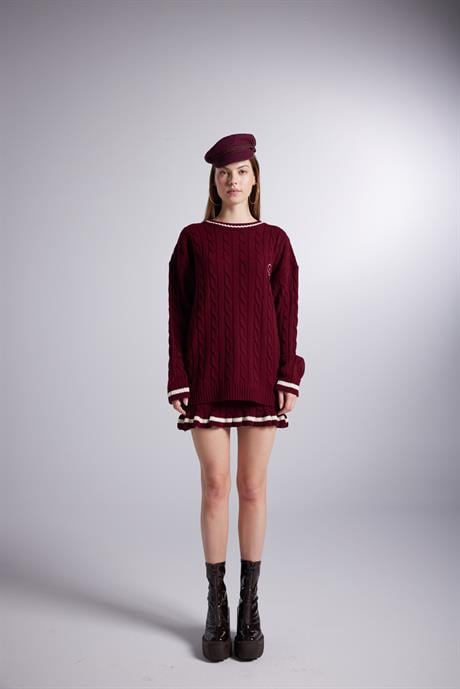 Harold Triko Kazak Bordo Bordo STD
