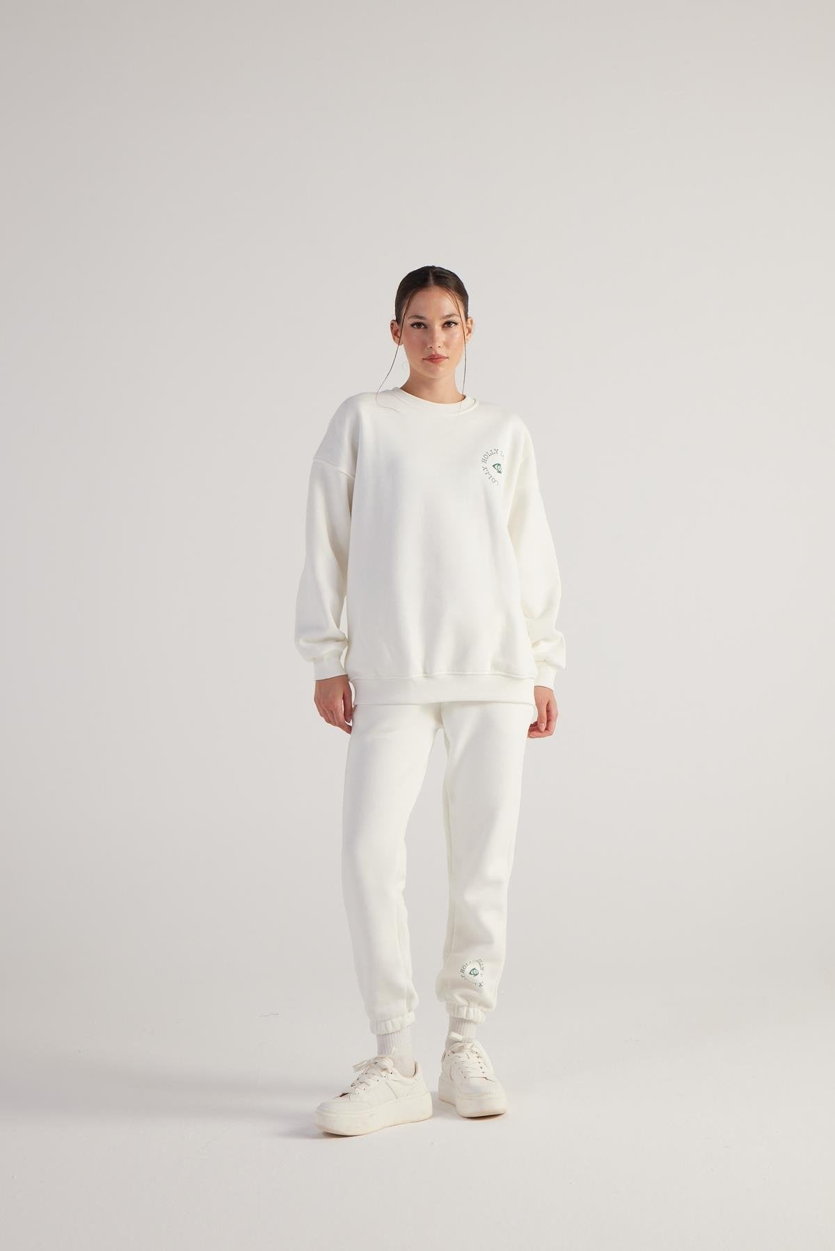 Fine Sweatshirt Ekru