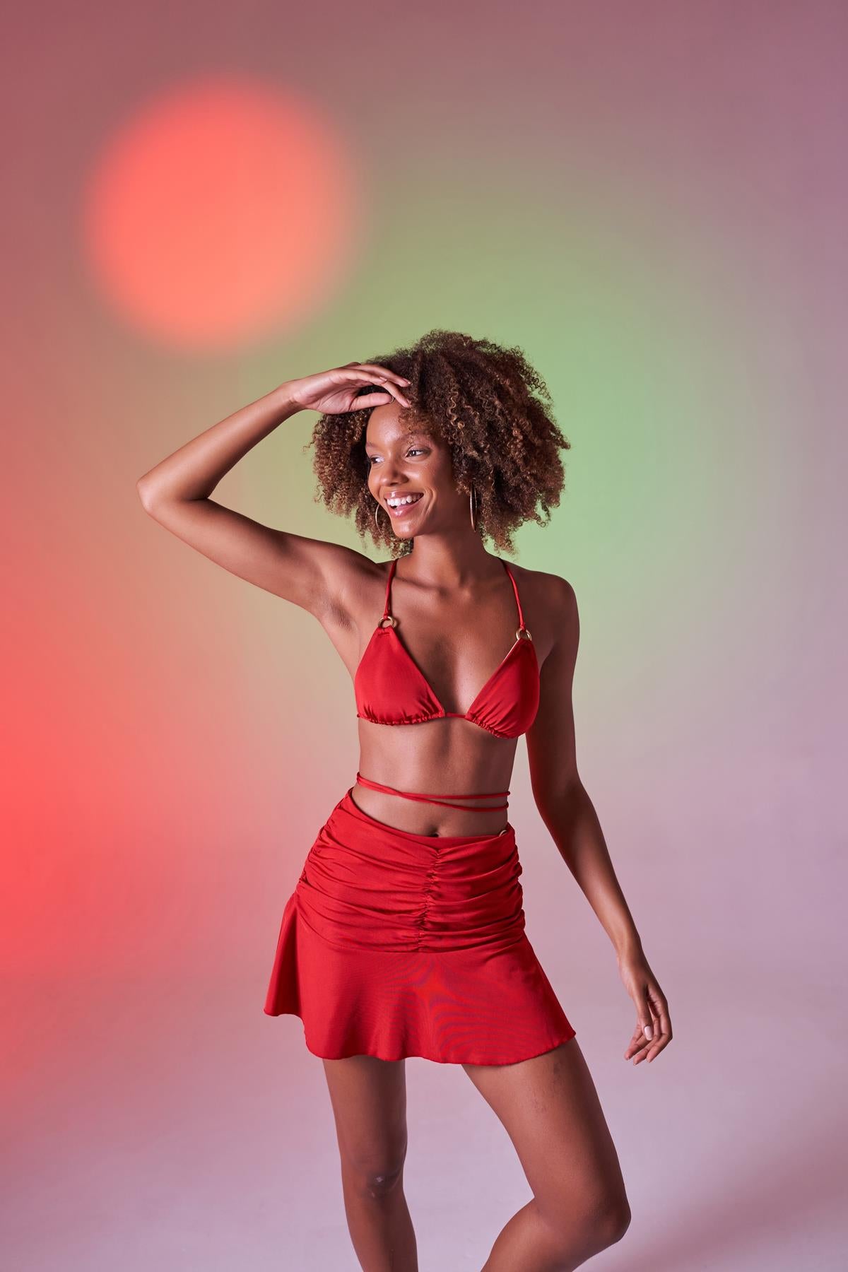 Delphi Etek Kırmızı Kırmızı M - L