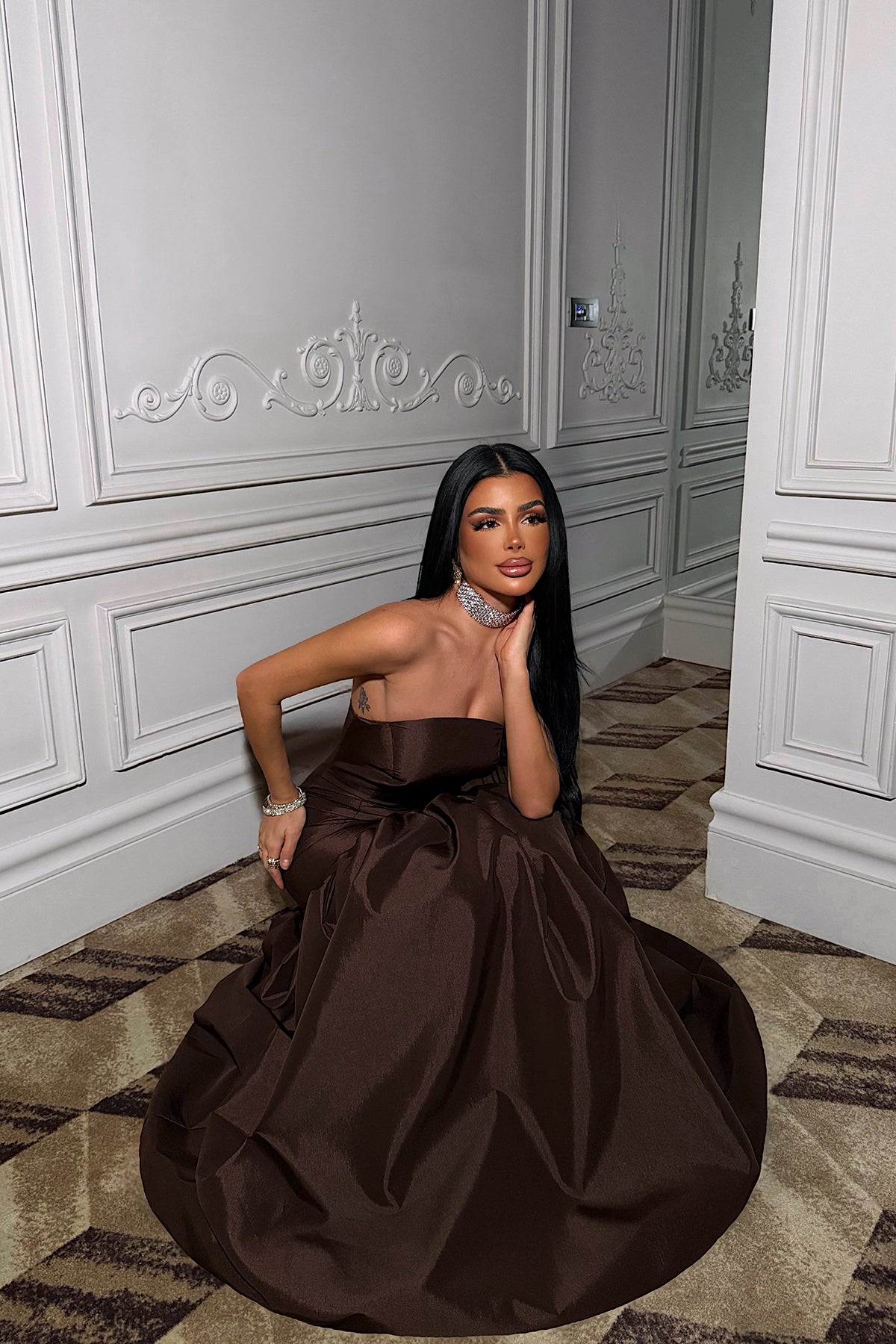 Acı Kahve Borgena Abiye ATE-4420