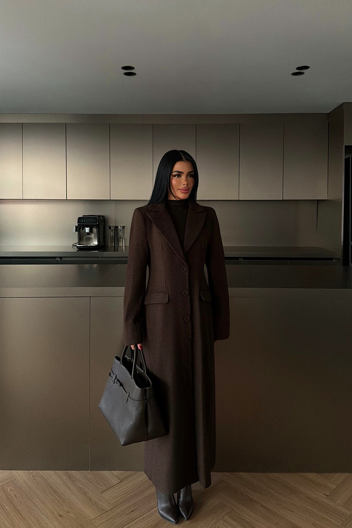 Acı Kahve Pernille kaban ATE-4447