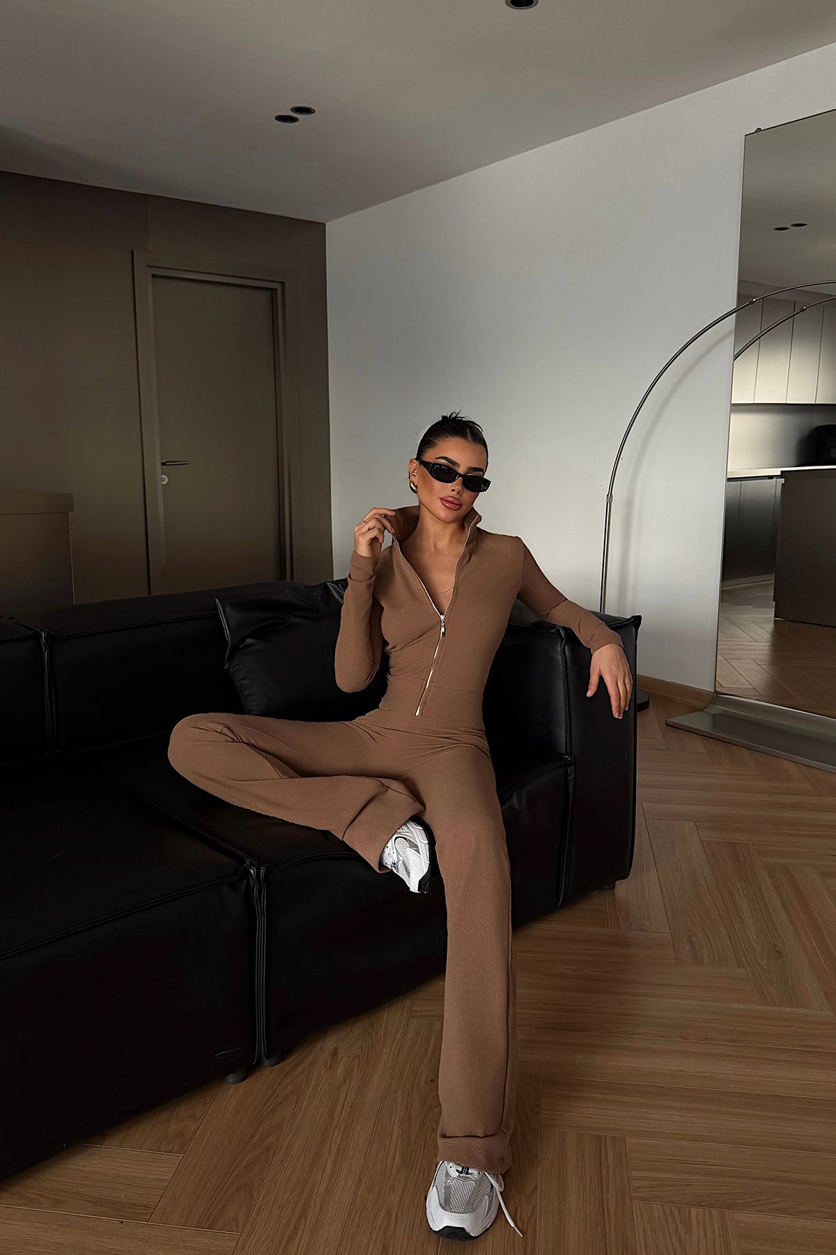 Açık Kahve Grisa takım ATE-4185