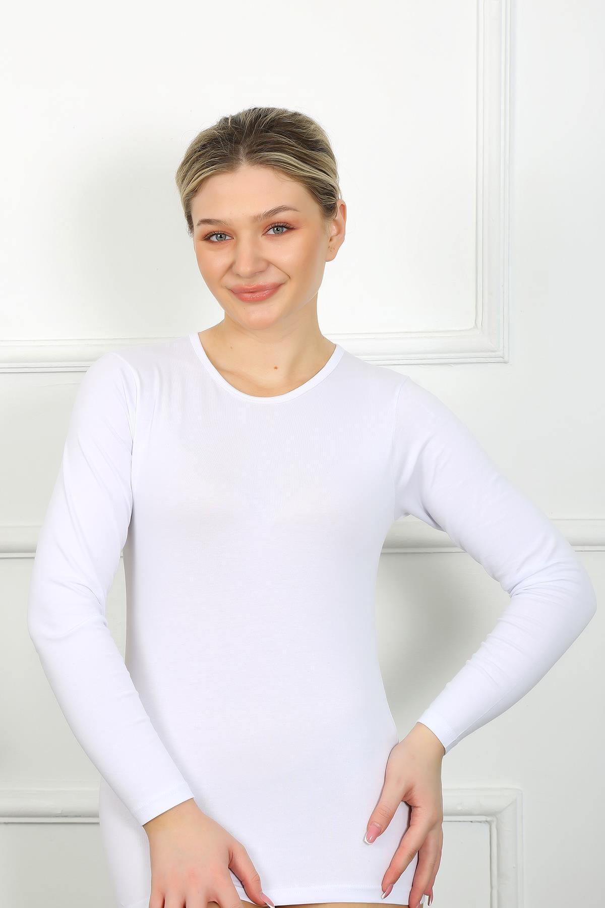 Akbeniz Bayan Uzun Kol Body 250