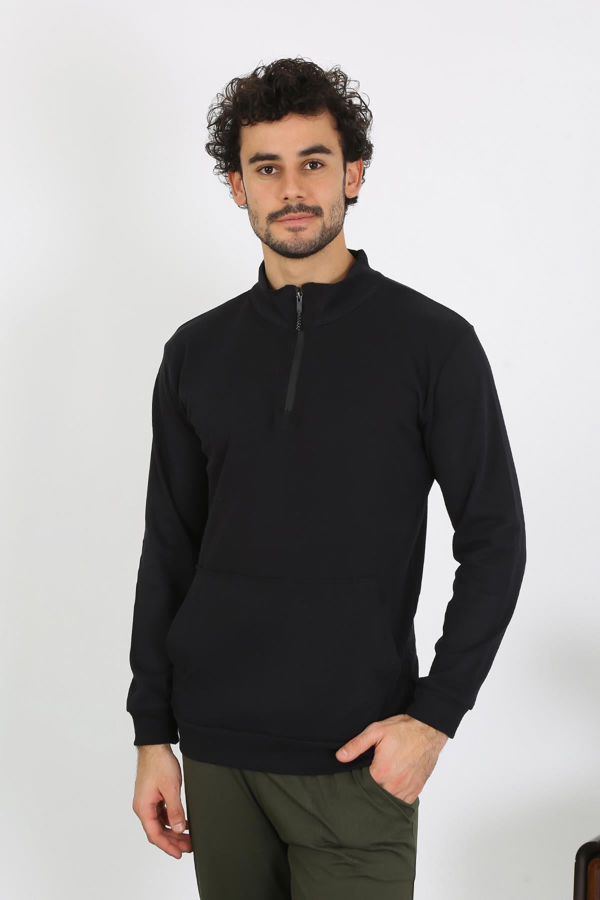 Akbeniz Erkek 3 İplik Penye Sweatshirt 6850