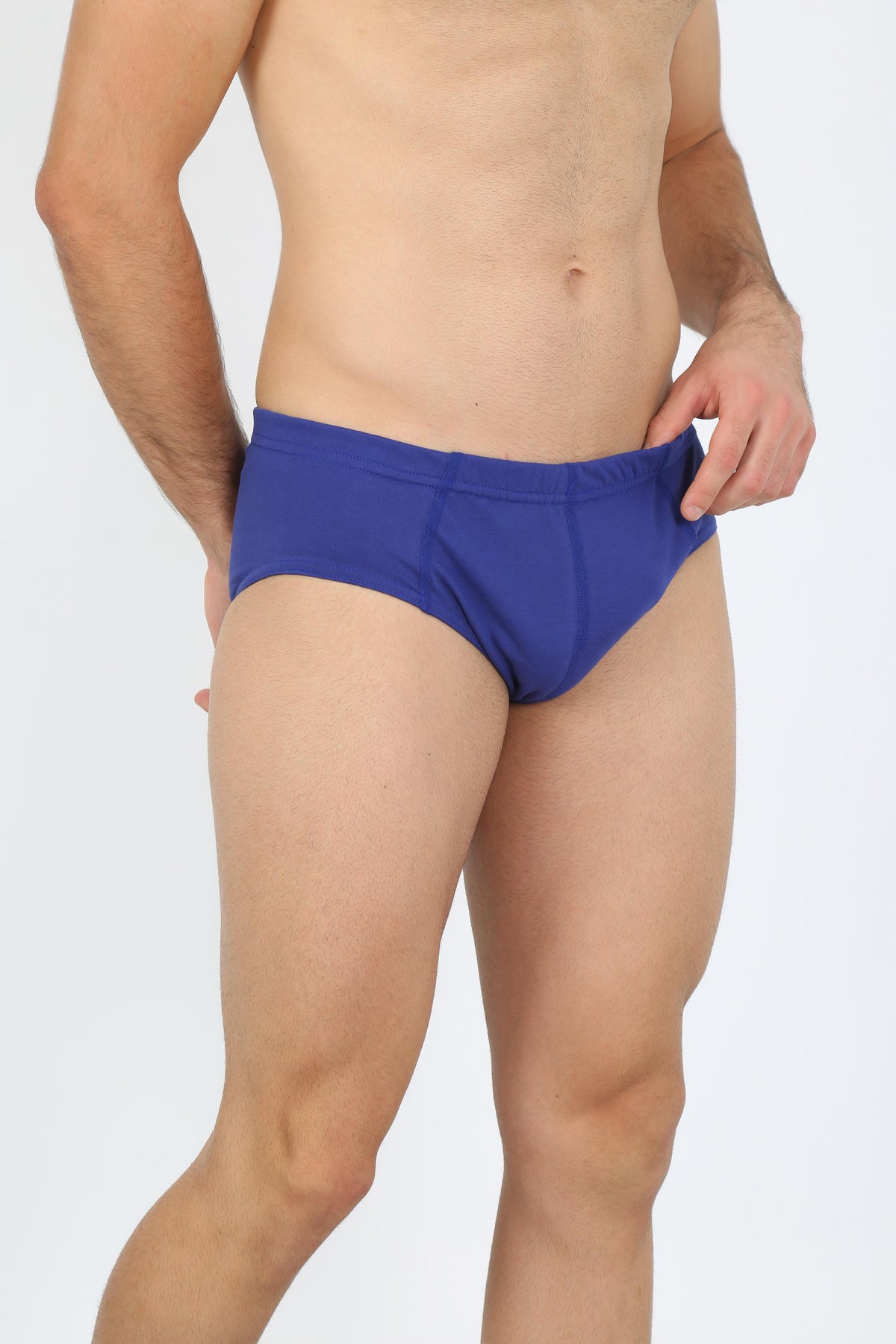 Akbeniz Erkek Pamuk 3lü Saks Slip 40129