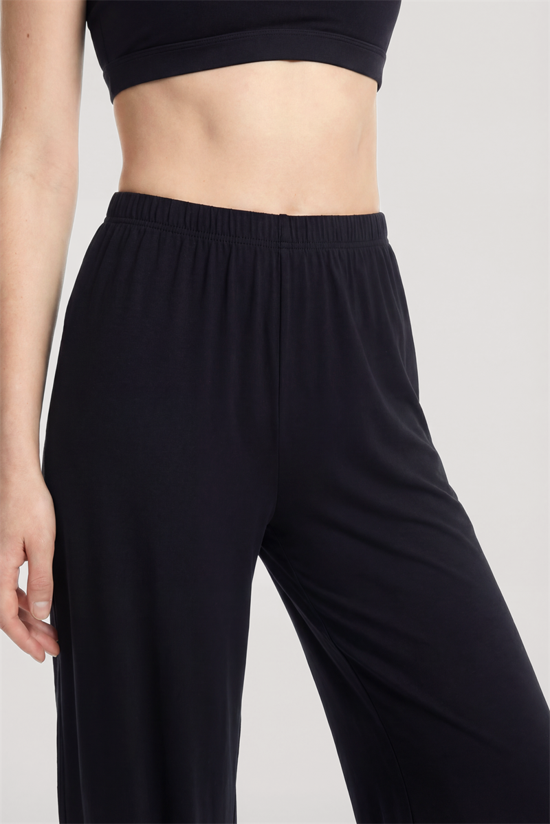 Akbeniz V Yaka Yumuşak Dokulu Pijama Takımı Siyah