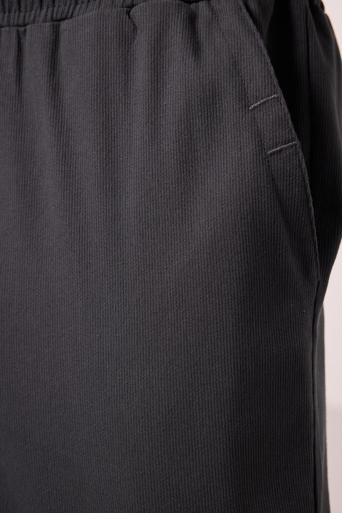 Antrasit Standart Fit Dokuma Hafif Esnek Chino Erkek Pantolon - 82176
