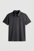 Anthracite Standard Fit Basic Polo Collar Men's T-Shirt - 87748