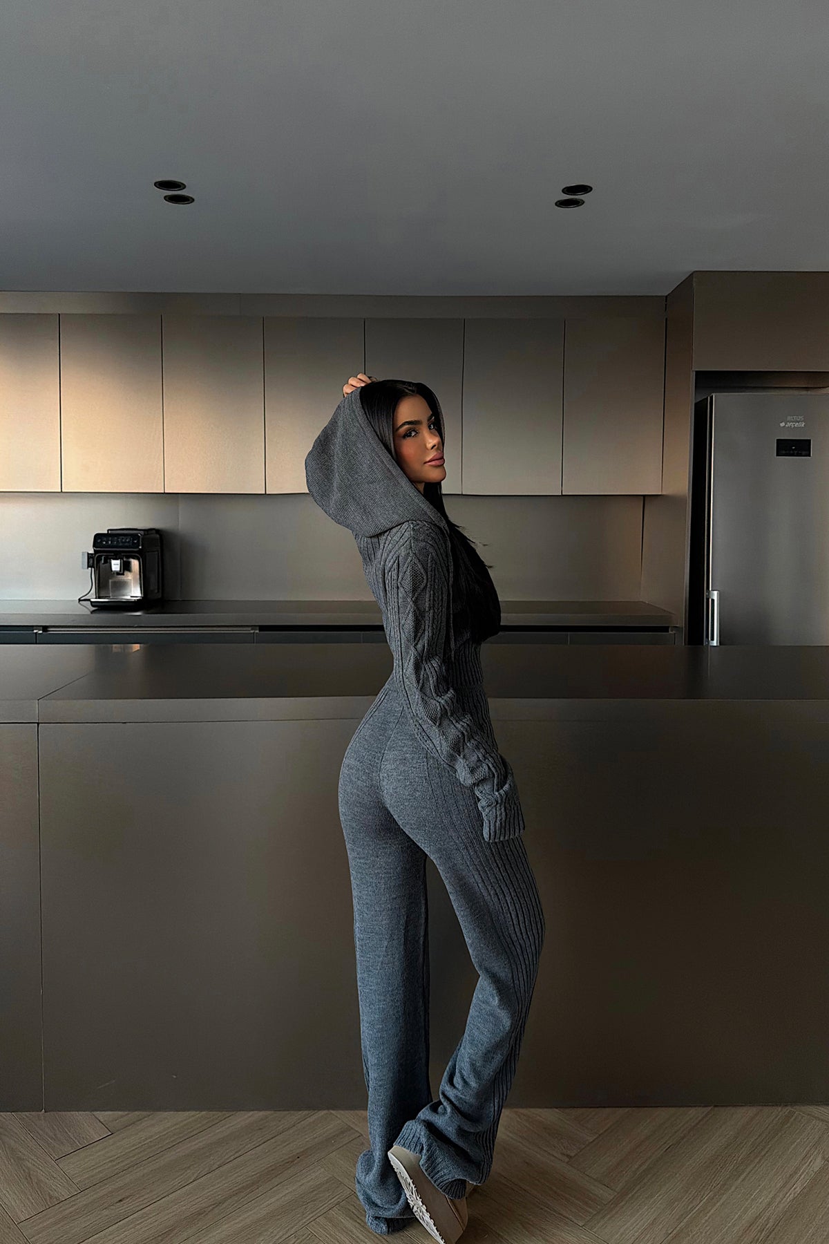 Antrasit Ruvina Triko Takım ATE-4506