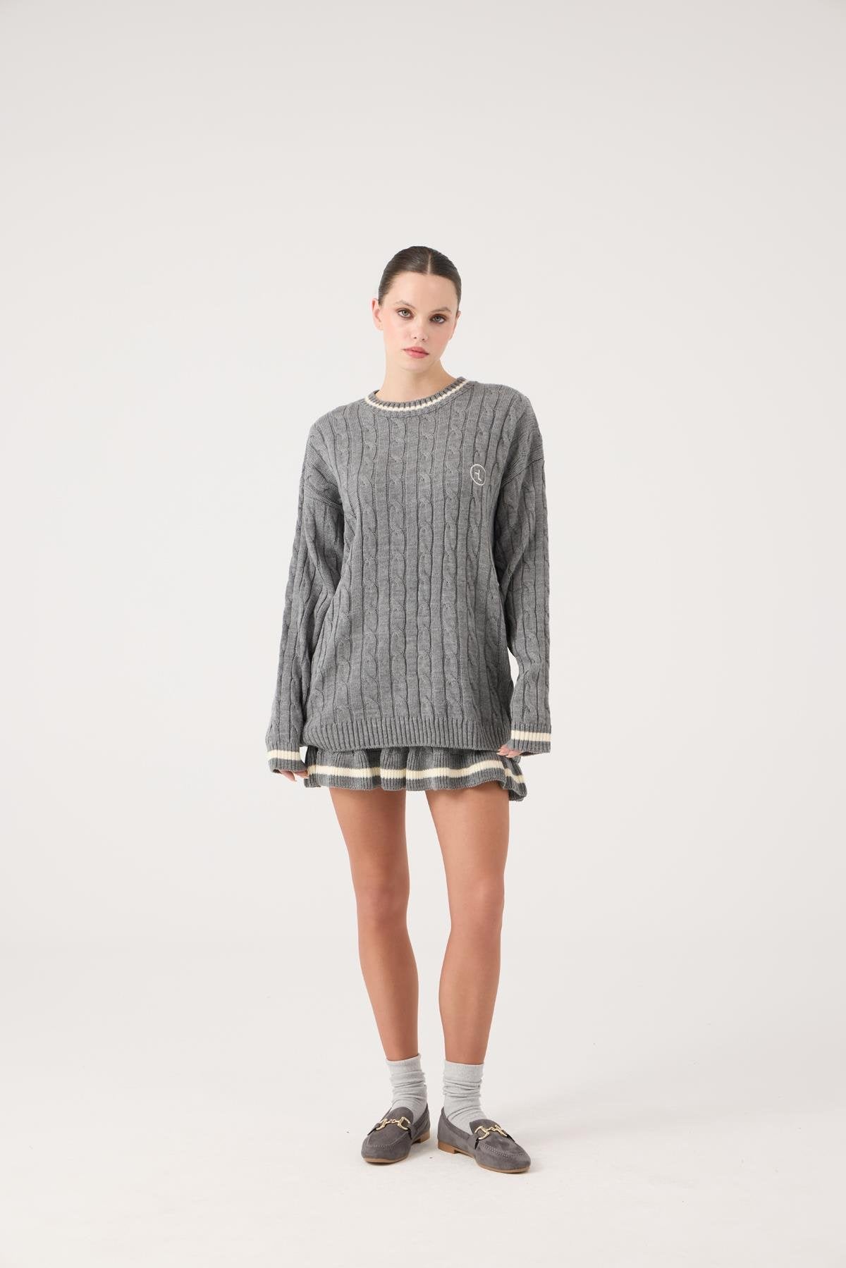 Harold Triko Kazak Gri Gri STD