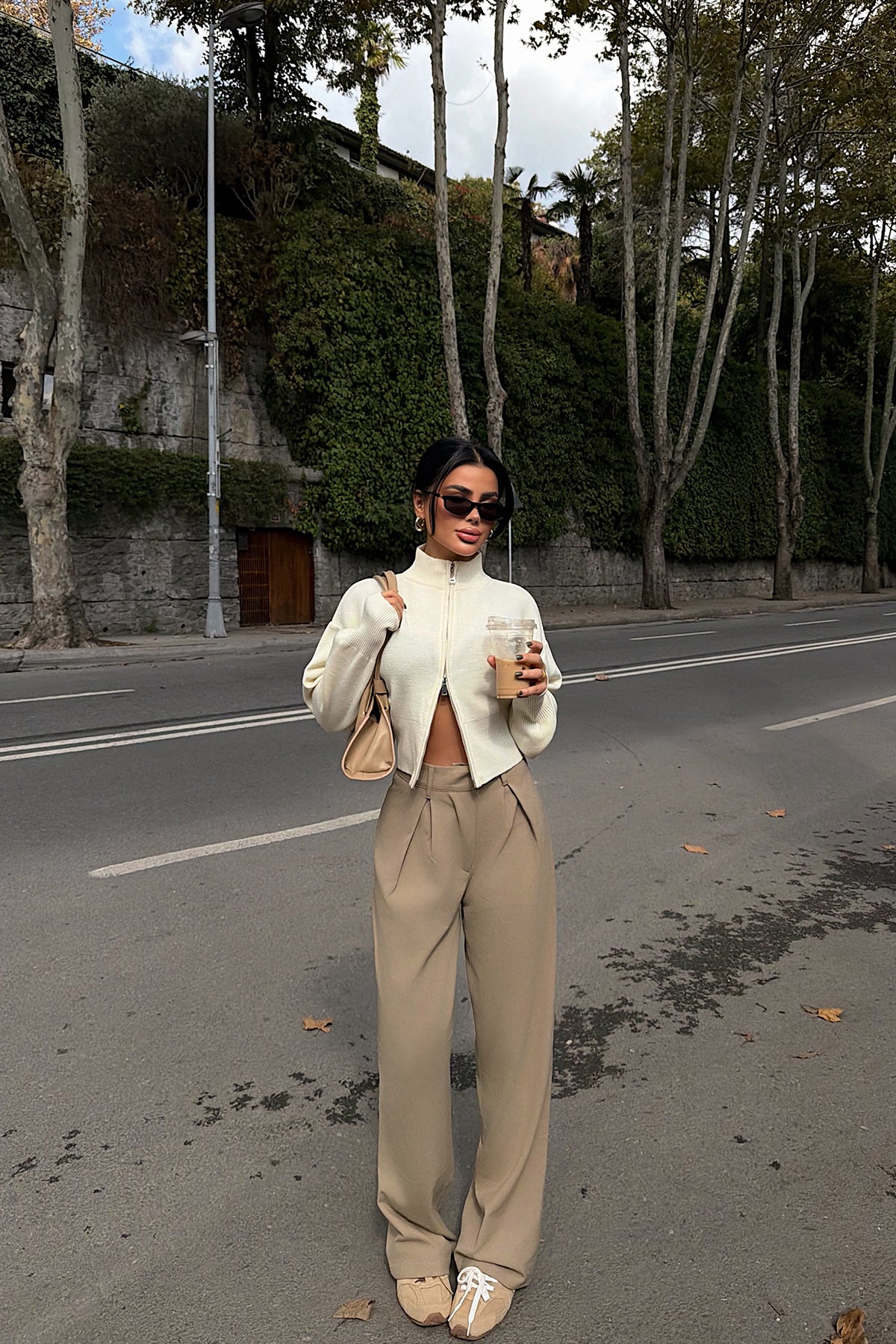 Balboa Çift Fermuarlı Triko Hırka ATE-3890