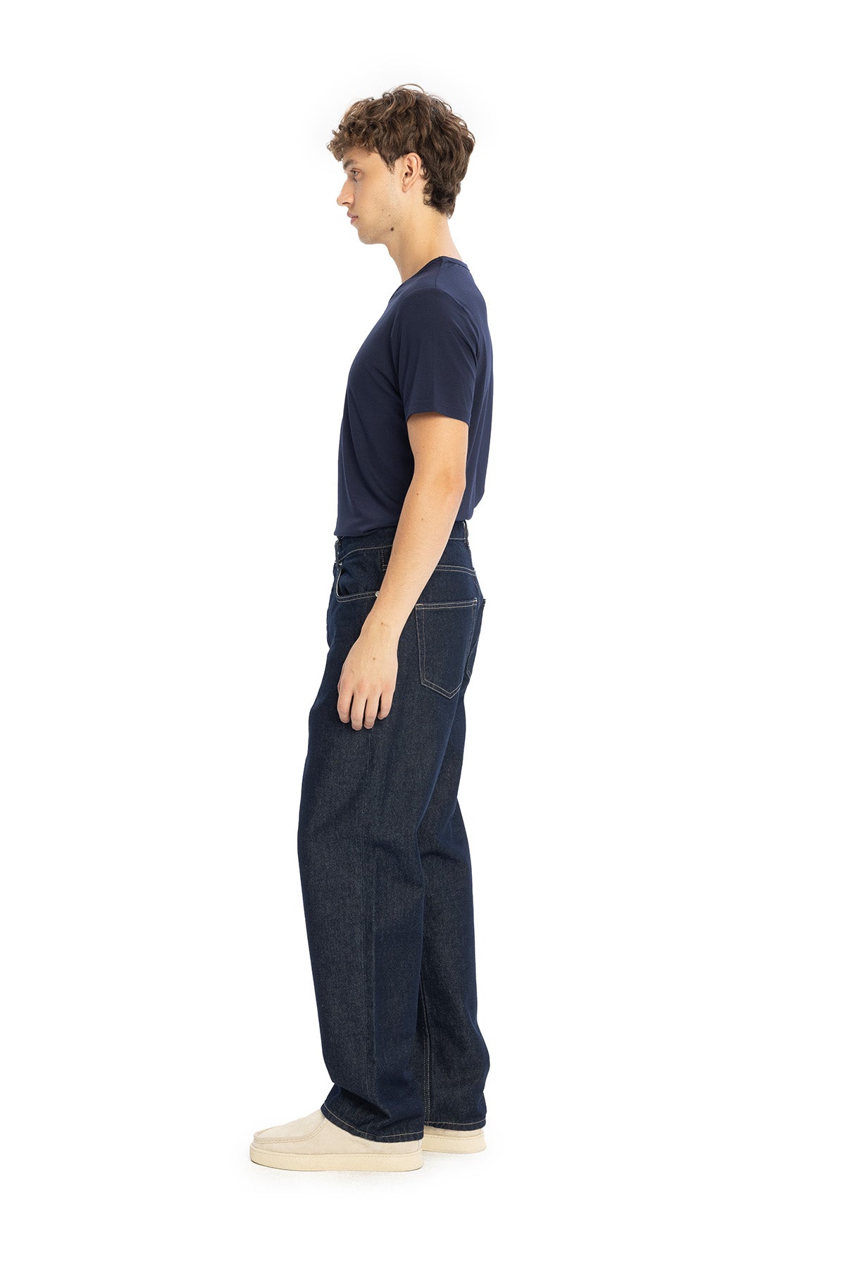 BASIC REGULAR FIT JEAN - LACİVERT - LACİVERT S