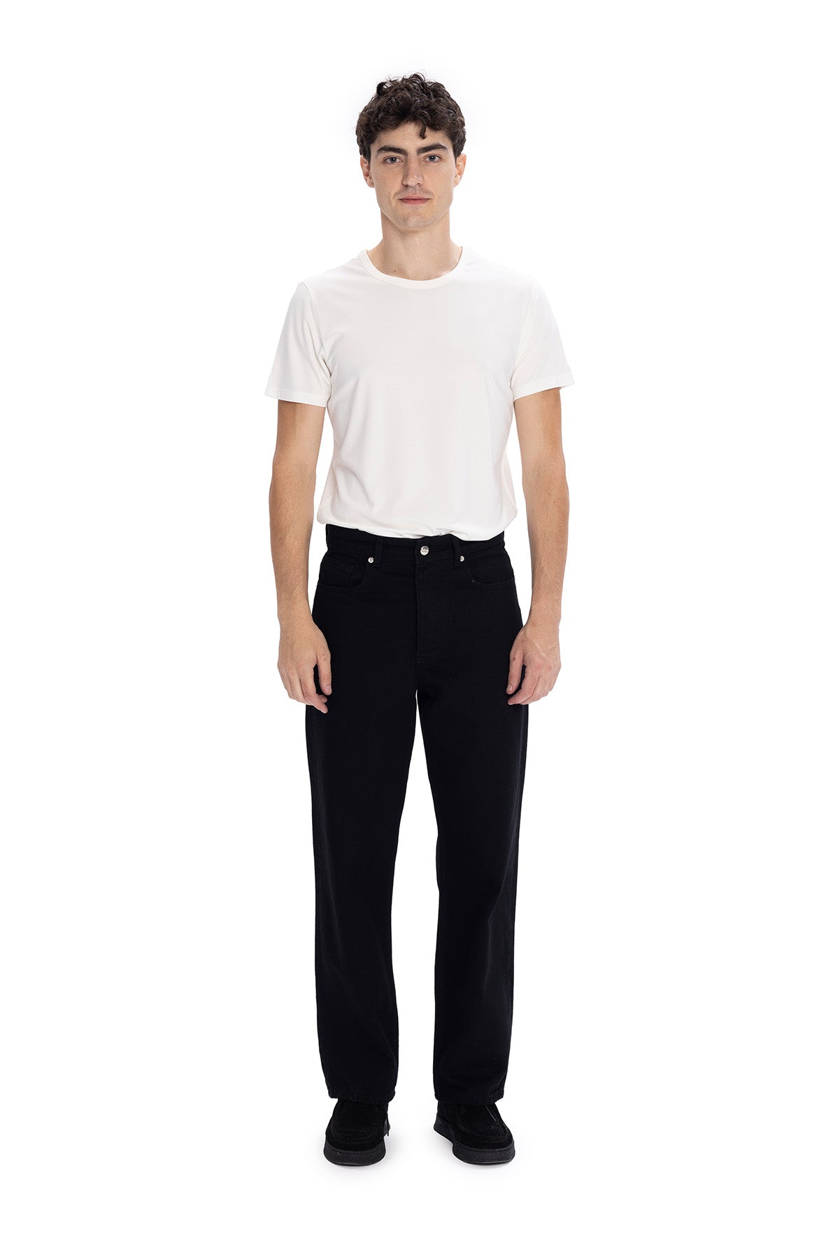 BASIC REGULAR FIT JEAN - SİYAH