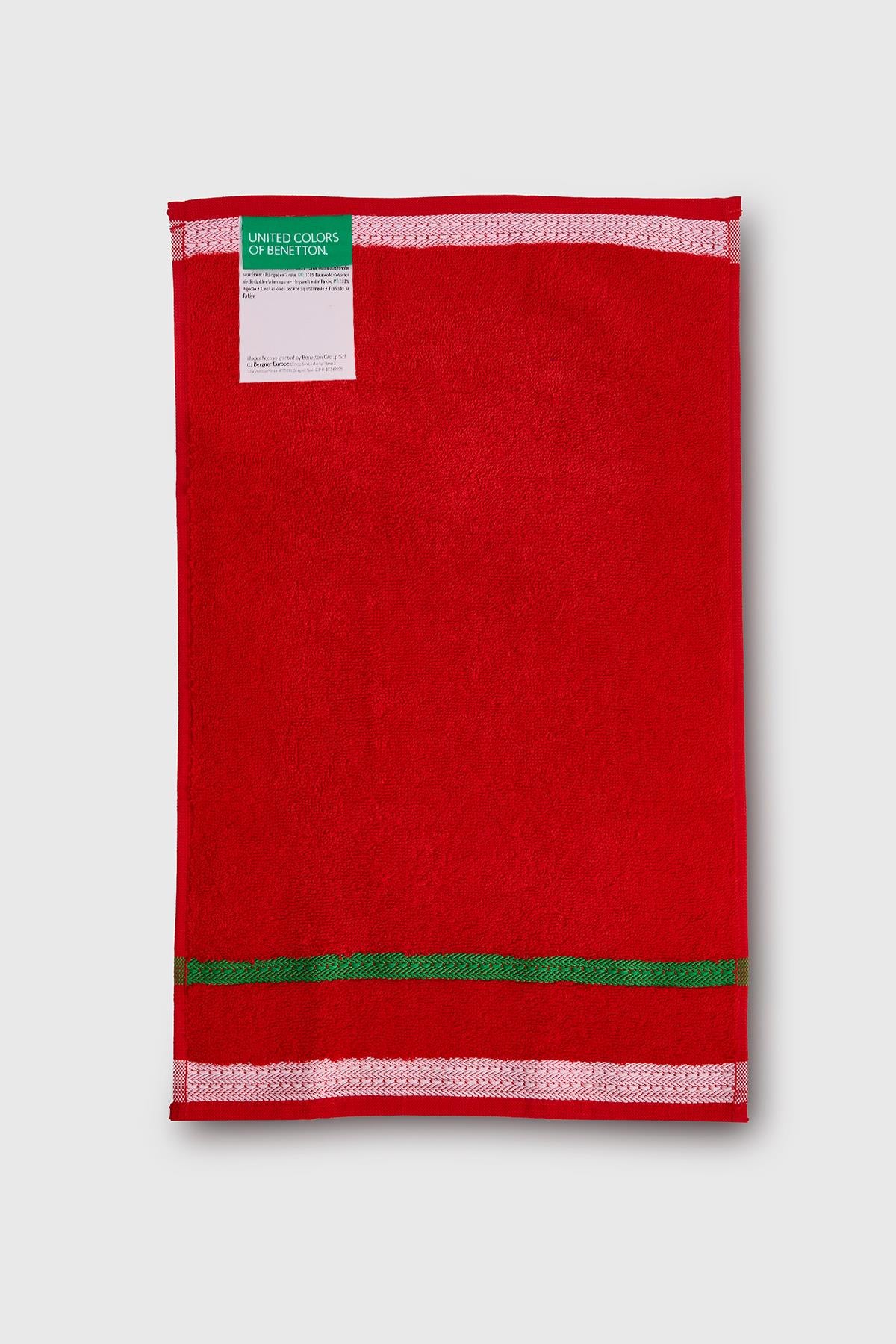 Be-0832-Rd  %100 Pamuk Kırmızı 70X140 Cm Banyo Havlusu