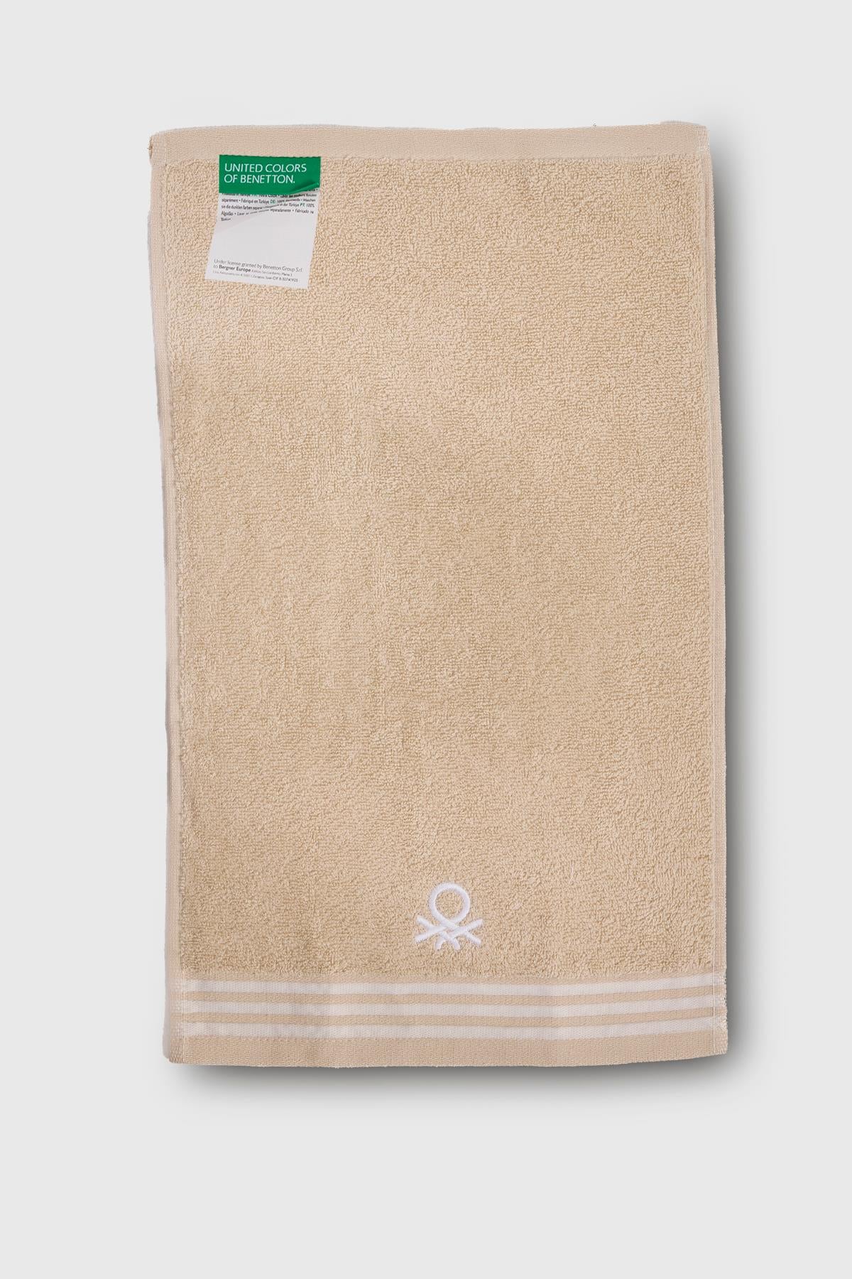 Be-0839-Bg  %100 Pamuk Bej 50X90 Cm El Havlusu