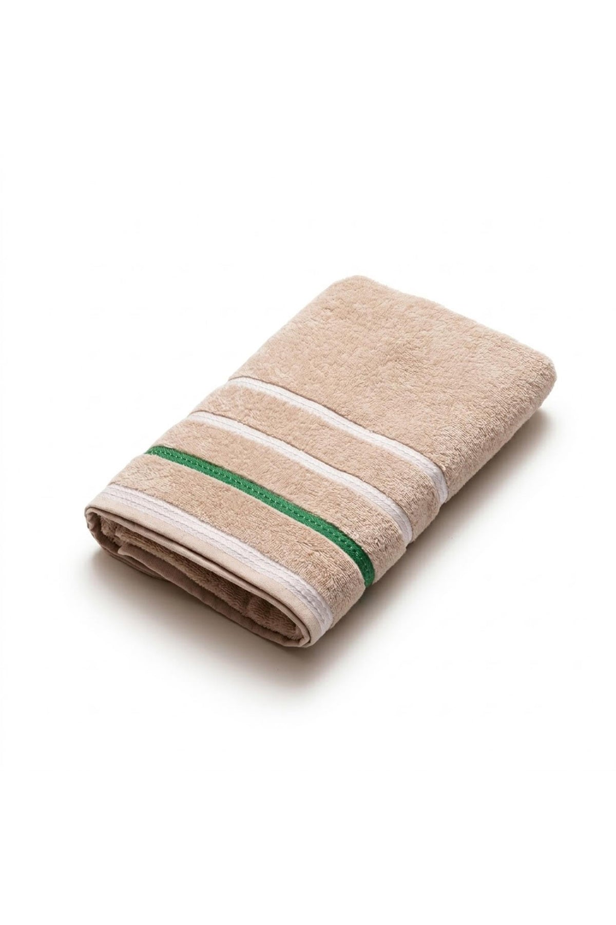 Be-0927St-Bg  %100 Pamuk Bej 3 Lü Set, 30X50 Cm, 50X90 Cm, 90X150 Cm Havlu Seti